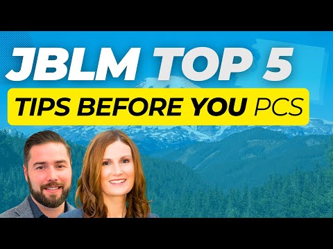 Moving to Joint Base Lewis-McChord (JBLM) in Dupont, WA