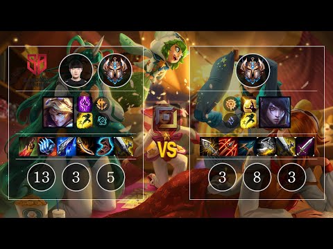 SB Leo Ezreal vs Aphelios Bot - KR Challenger Patch 10.11