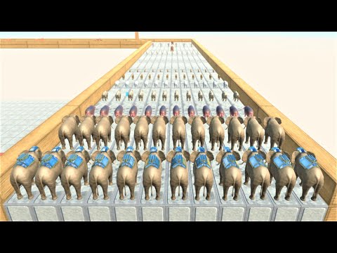 [Modern Mammals Army]　Challenge the way of hell　​​Animal Revolt Battle Simulator