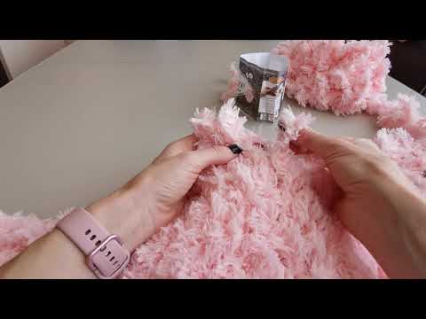Как вязать из Alize Puffy FUR