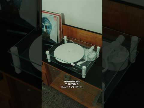 夢だったアレが届きました。　#shorts #review #レビュー #オーディオ #transparent #turntable #レコードプレーヤー