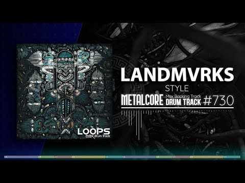 Metalcore Drum Track / LANDMVRKS Style / 130 bpm