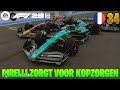 PIRELLI ZORGT VOOR KOPZORGEN! | F1 23 ASTON MARTIN CAREER MODE #34