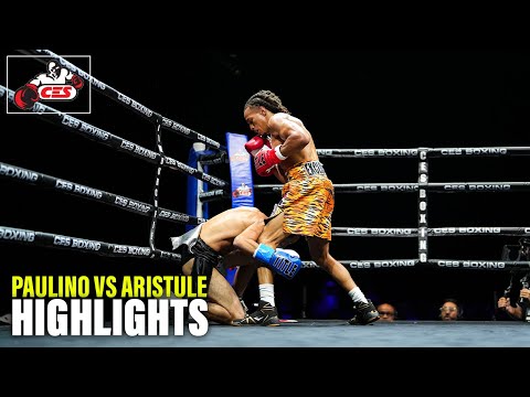 ALEJANDRO PAULINO VS EVARISTO ARISTULE HIGHLIGHTS | CES BOXING