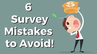 Why You Might NOT Get Paid From Survey Sites (6 Mistakes to Avoid)
