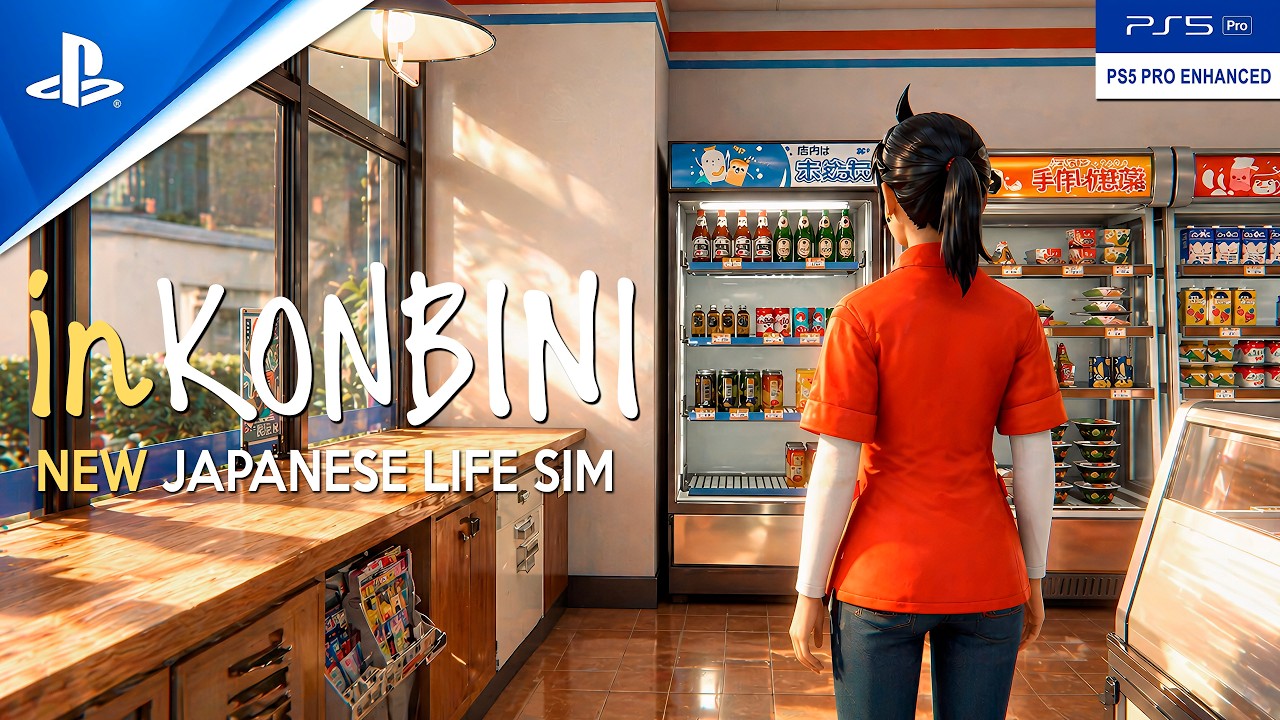 INKONBINI Exclusive Review Gameplay | New SINGLE PLAYER LIFE SIM Relaxing Japanese Store Simulator