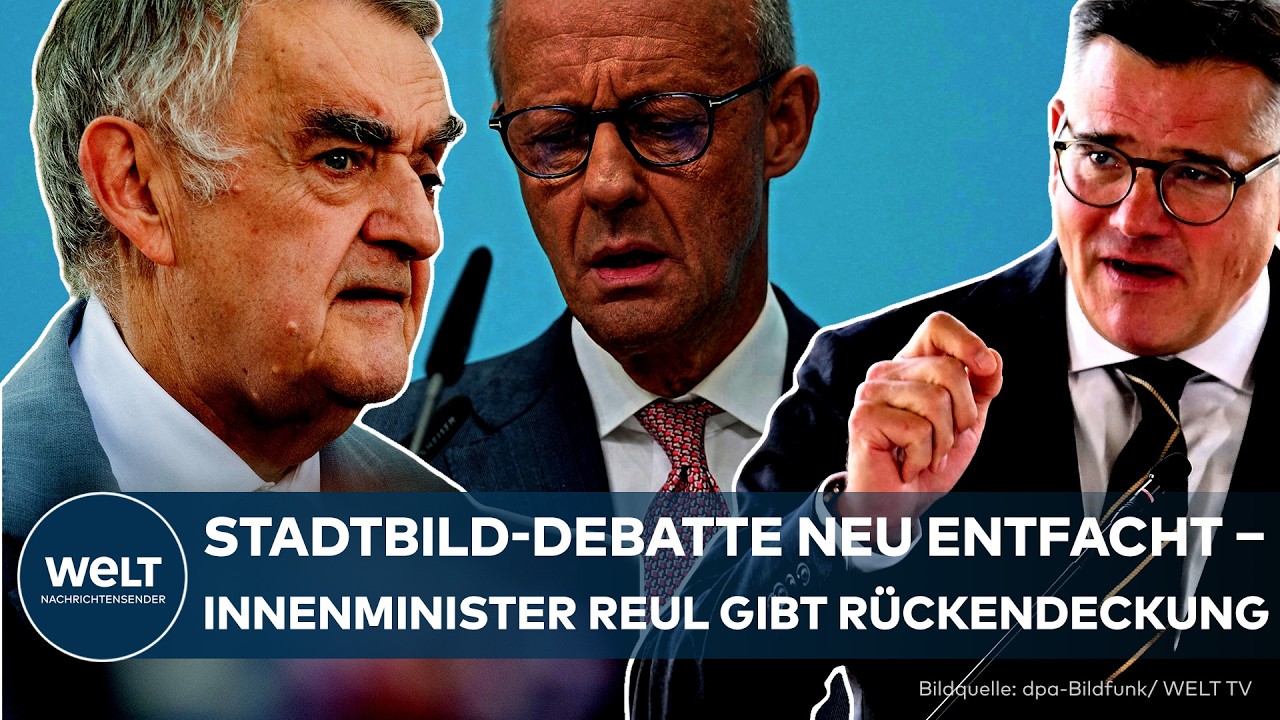 STADTBILD-DEBATTE: Rhein legt nach – Jetzt stärkt ihm NRW-Innenminister Reul demonstrativ den Rücken
