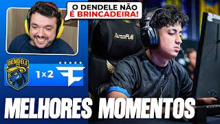 O DENDELE TA JOGANDO DEMAIS! - DENDELE x FAZE - MELHORES MOMENTOS - BLAST BOUNTY