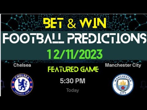 Win today's football bet(12/11/2023)with this football | soccer predictions. #sportsbetting