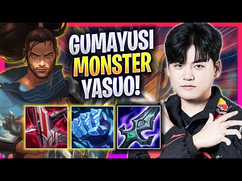 GUMAYUSI IS A MONSTER WITH YASUO! - T1 Gumayusi Plays Yasuo ADC vs Ezreal! | Season 2023
