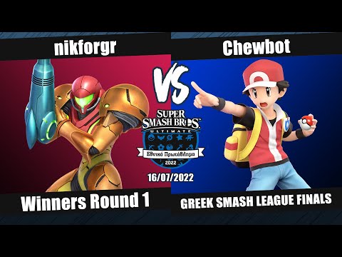 GSL22F - WR1 - nikforgr (Samus) - Chewbot (Pokémon Trainer) - Super Smash Bros. Ultimate