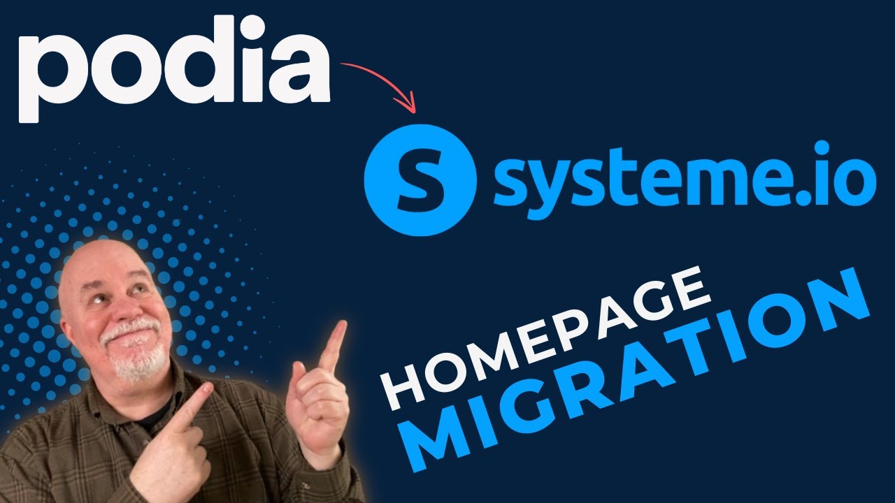 Podia to Systeme.io ➡️ Home Page Migration Tutorial