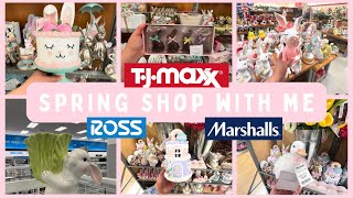 New Spring Decor for 2025 – Shop With Me at T.J.Maxx, Marshalls & Ross! #easterdecor #easter2025