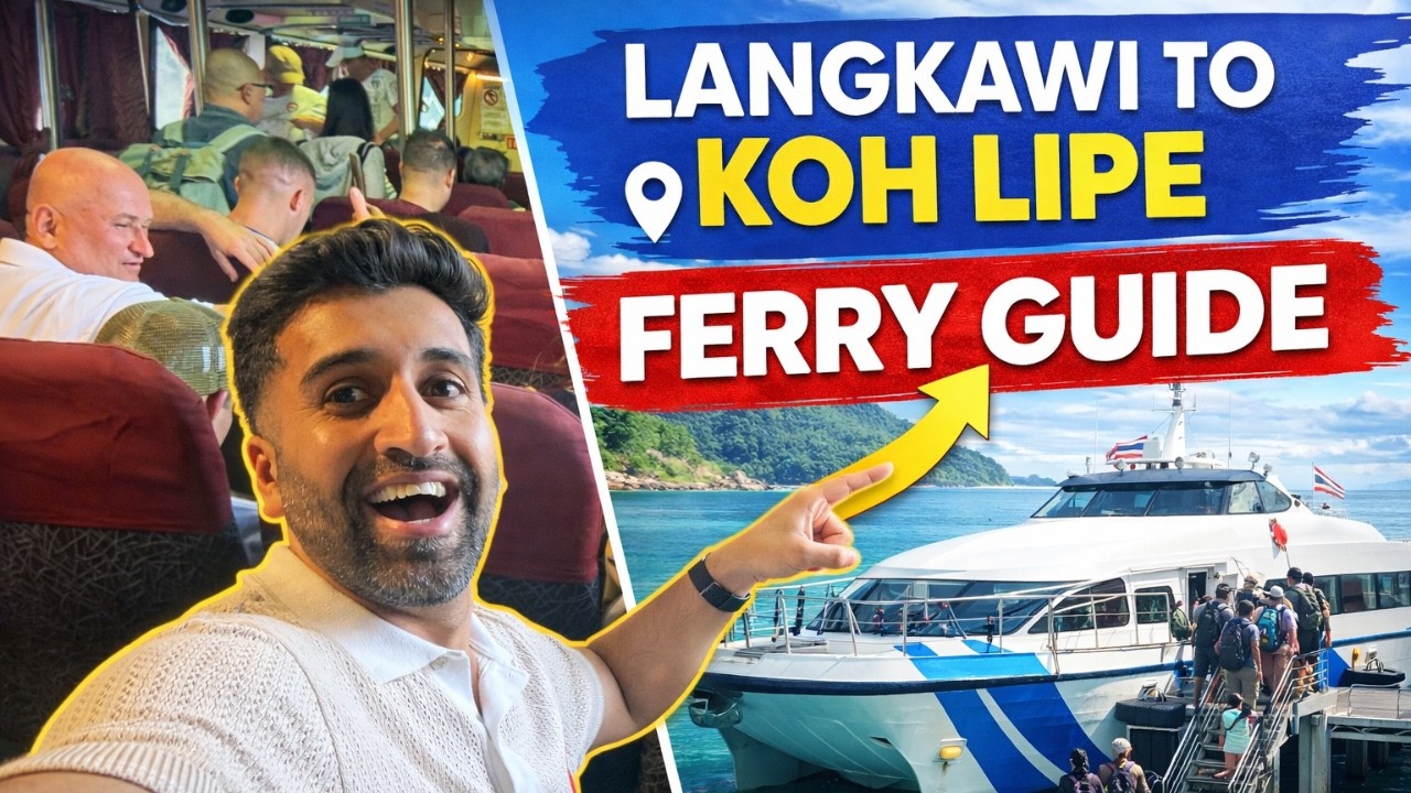 How to Travel from Langkawi to Koh Lipe by Ferry? (Step-by-Step Guide)