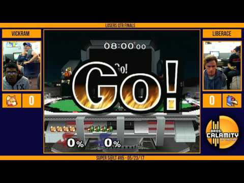S@LT #85 | Liberace (Fox) vs Vickram (Falco) - Losers Qtr Finals - SSBM Singles