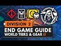 The Complete Guide to END GAME in The Division 2 | World Tiers, Gear Score & More!