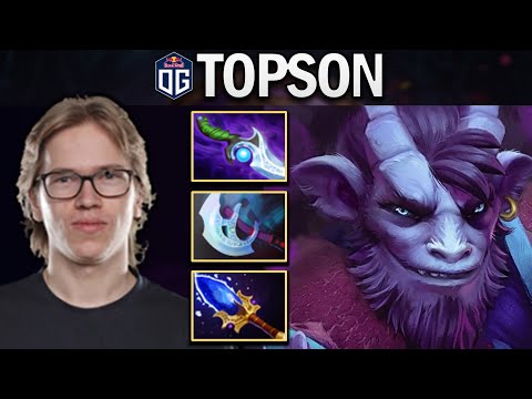 OG.TOPSON SMURF RIKI - PRO MIDLANE - DOTA 2 7.28 GAMEPLAY