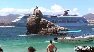 preview picture of video 'From Riu Palace to Playa del Amor(Lover's Beach) in Cabo San Lucas !'