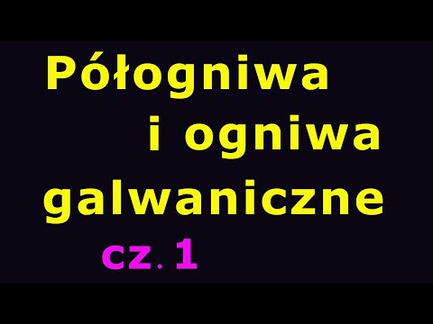 HALF-CELLS and galvanic CELLS part 1 #78