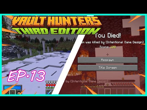 Minecraft Vault Hunters 1.18 Ep 13 - Debris to Adventure