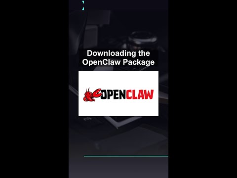 Downloading the OpenClaw Package #ai #artificialintelligence #machinelearning #aiagent Downloading