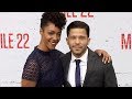 Carlo Alban And Nemuna Ceesay Mile 22 World Premiere Black Carpet