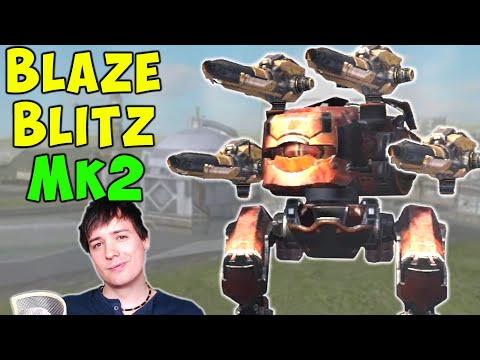Max BLAZE BLITZ Mk2 - Monster DAMAGE War Robots Gameplay WR