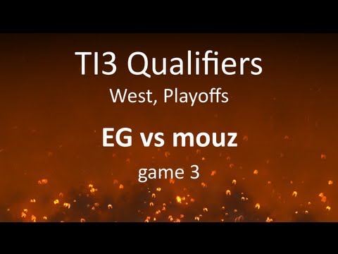 TI3 Qualifiers West: EG vs mouz, game 3