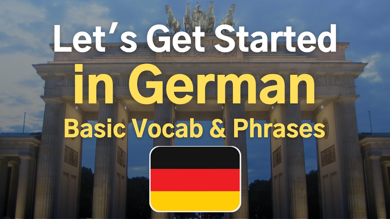 German for Absolute Beginners 🇩🇪 Let's Get Started with us!