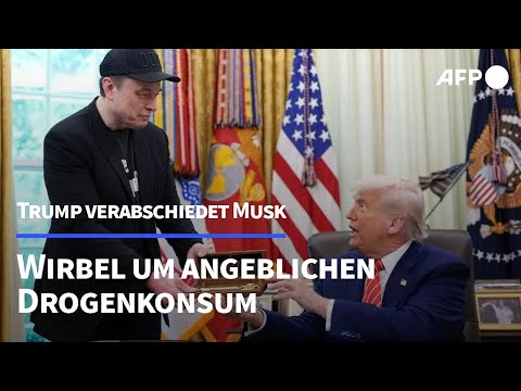 Trump verabschiedet Musk - Wirbel um dessen angeblichen Drogenkonsum | AFP