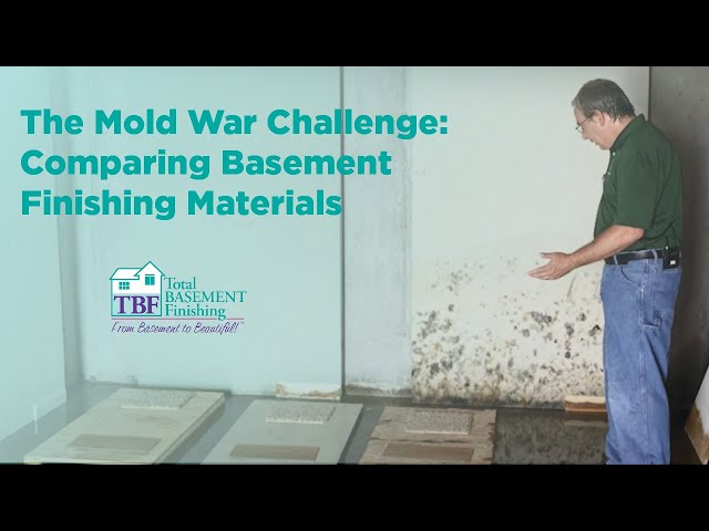 (VIDEO) Comparison of Basement Finishing Materials