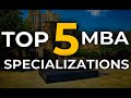 Are All MBAs Are The Same STAND OUT With THESE 5 MBA Specializations