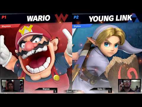 Infinity Showdown 14 - Grand Finals - Waymas(Wario) vs Stylos(Roy, Young Link)