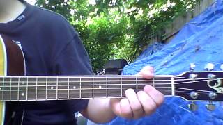 Every Thug Needs A Lady - Alkaline Trio (Acoustic Guitar Cover)