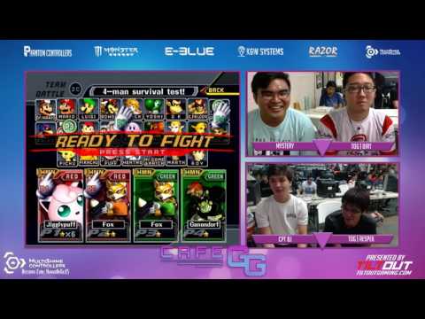 Cafe GG #10 SSBM - Mystery/Dirt vs Cpt BJ/Respek Doubles Loser's Finals