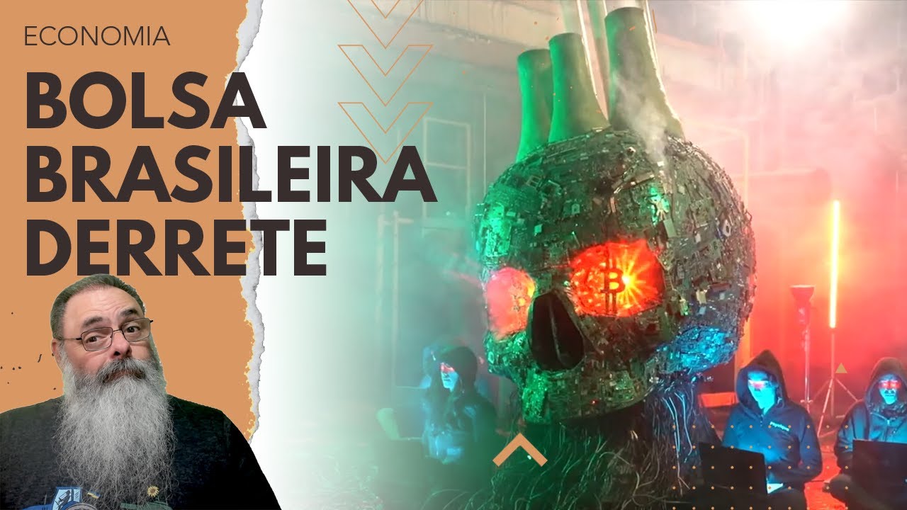 BOLSA BRASILEIRA DERRETE abaixo de 100K PONTOS devido a LAMBANÇAS e FALTA de CONFIANÇA no CORRUPTO