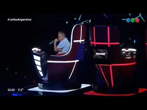 Mauricio Lastra canta aire de Axel en la voz audiciones 2022