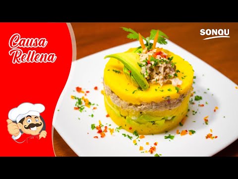 CAUSA STUFFED WITH TUNA