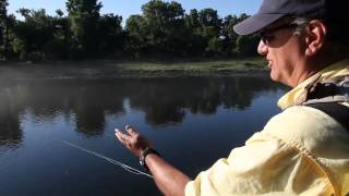 preview picture of video ''Dead drift' fly fishing the Lower Illinois River'