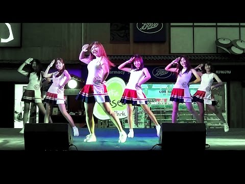 AMORE' cover "Mr.Chu+Remember" (A-Pink) @ "The Idol Battle Cover Dance 2015" :Paseo Park