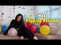 ASMR Mass Popping Balloons Challenge S2p Bite To Pop Nail Pop Balloons