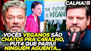DEU TRETA! RICHARD RASMUSSEN VAI PRA CIMA DE VEGANOS EM DEBATE E CLIMA FICA TENSO...