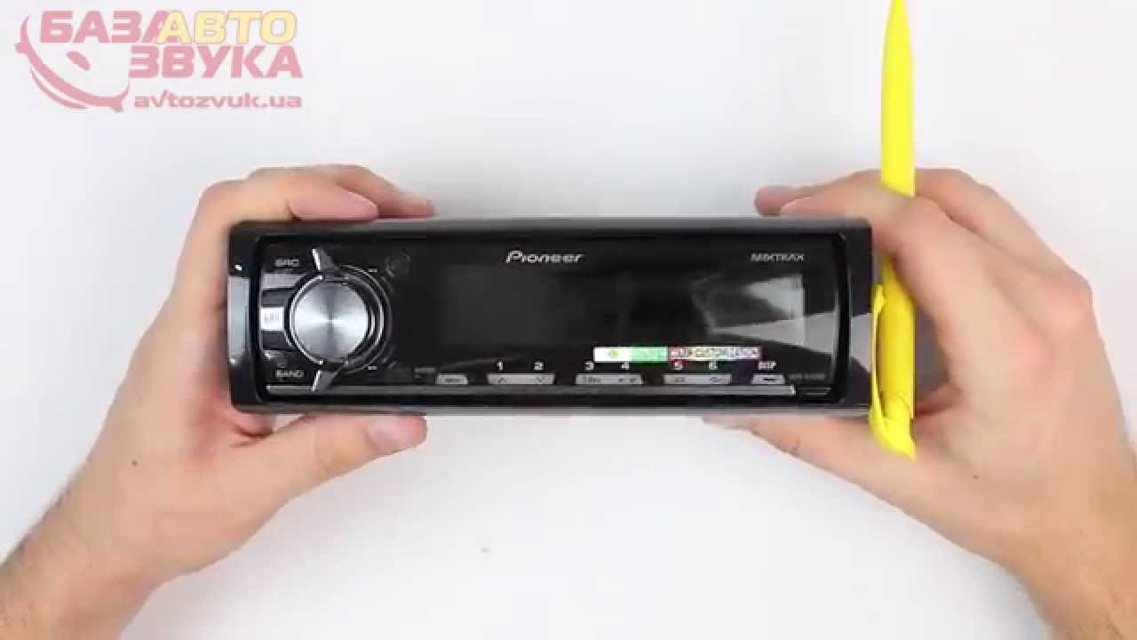 Автомагнитола 1DIN Pioneer MVH-X460UI