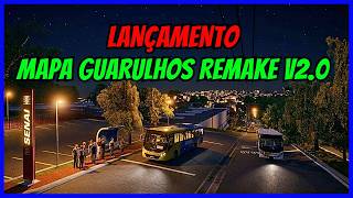 🔴Gameplay Novo Mod Mapa Guarulhos Remake V2.0 | Linha 720VP |  Proton Bus Simulator | Mods | PBSU