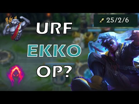 DARK HARVEST EKKO IN URF | URF FULL GAMEPLAY
