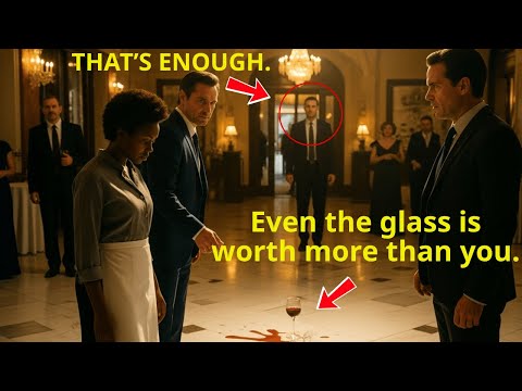 A Waitress Shamed in Public — Until The Most Powerful Man in the Room Stood Up