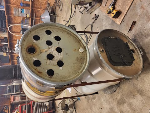 Double Barrel Stove Review (heat your shop or garage on the cheap)