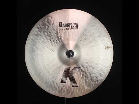 Zildjian 19" K Dark Thin Crash - 1536g (video demo) image 2
