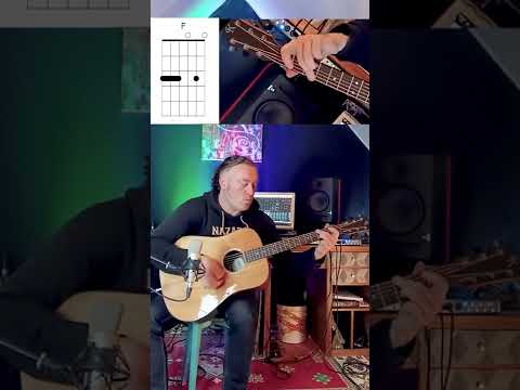 How to play ☁️ ???? Smoke on the Water with DADGAD tuning (Deep Purple cover)