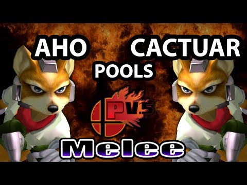 Pound V.5 - Aho (Fox) Vs. Cactuar (Fox) - Pools